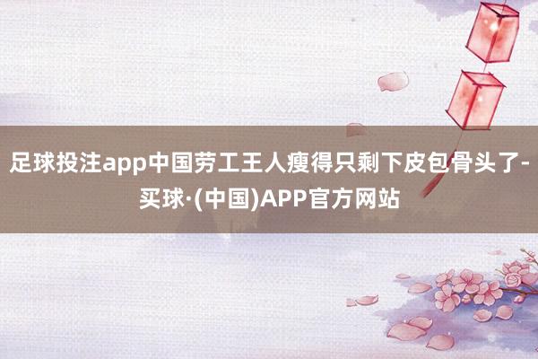 足球投注app中国劳工王人瘦得只剩下皮包骨头了-买球·(中国)APP官方网站