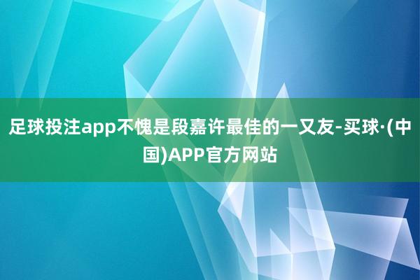 足球投注app不愧是段嘉许最佳的一又友-买球·(中国)APP官方网站