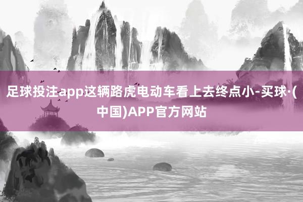 足球投注app这辆路虎电动车看上去终点小-买球·(中国)APP官方网站