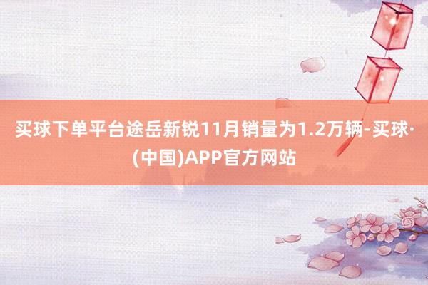买球下单平台途岳新锐11月销量为1.2万辆-买球·(中国)APP官方网站